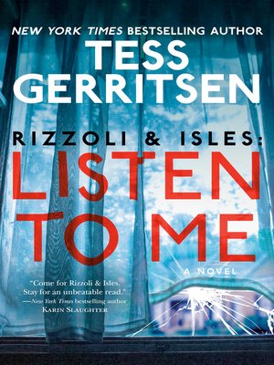 cover image of Rizzoli & Isles: Listen to Me
